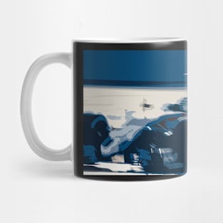 Blue Racer Mug